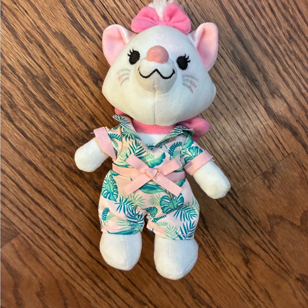 Disney Nuimos Marie Plush Doll Aristocats Pink White Posable Toy Parks Exclusive - Picture 3 of 13